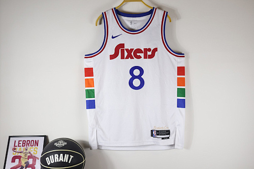 25 76ers Jersey S-2XL 76