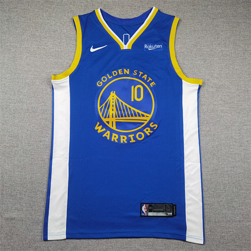 Warriors Embroidery Jersey S-2XL