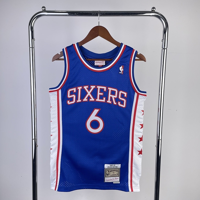 26 76ers Retro Jersey S-2XL 76