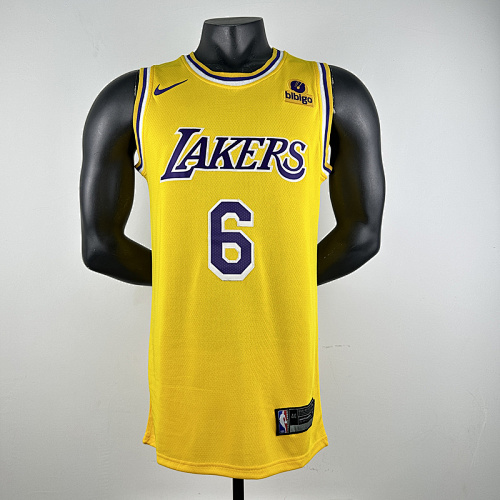 Lakers Embroidery Jersey S-2XL