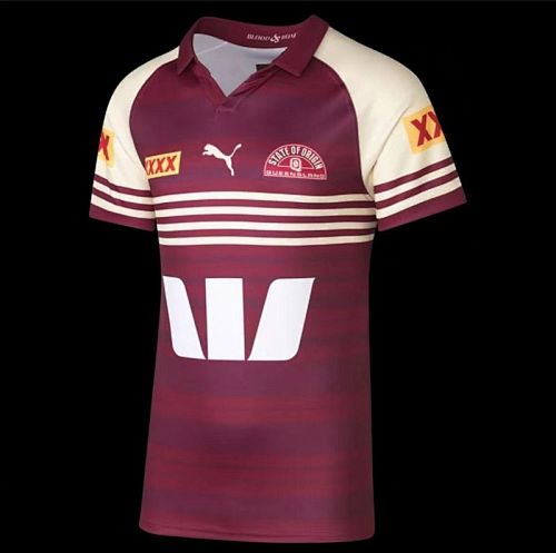 Qld Maroons Polo Rugby Jerseys S-5XL PoloS-5XL