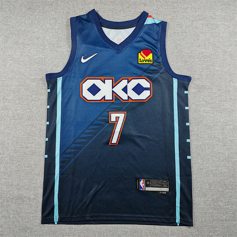 Thunder City Edition Embroidery Jersey S-2XL
