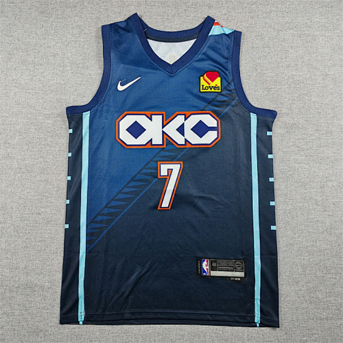 Thunder City Edition Embroidery Jersey S-2XL