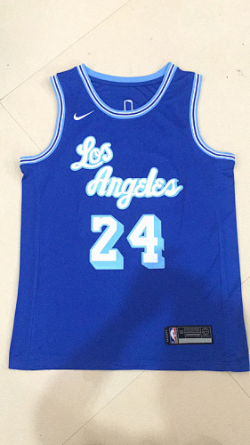 Lakers Embroidery Jersey S-2XL