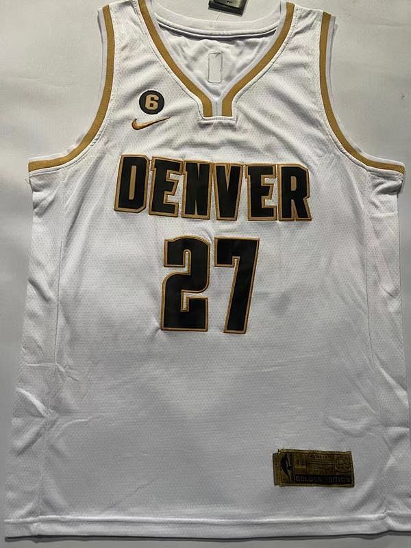 Nuggets Embroidery Jersey S-2XL