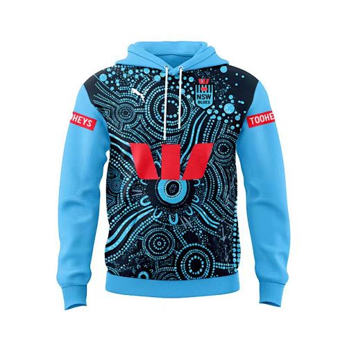 Nsw Blues Embroidery Hoodie S-3XL