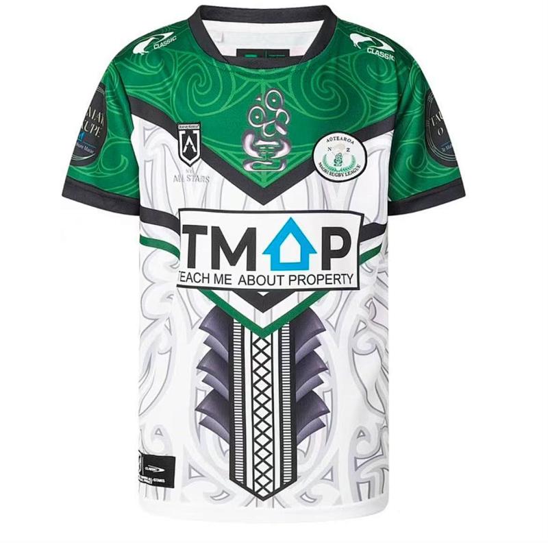 Zealand Maori All Star Rugby Jerseys S-5XL S-5XL
