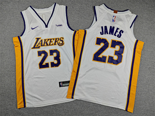 Lakers Kids Embroidery Jersey S-2XL