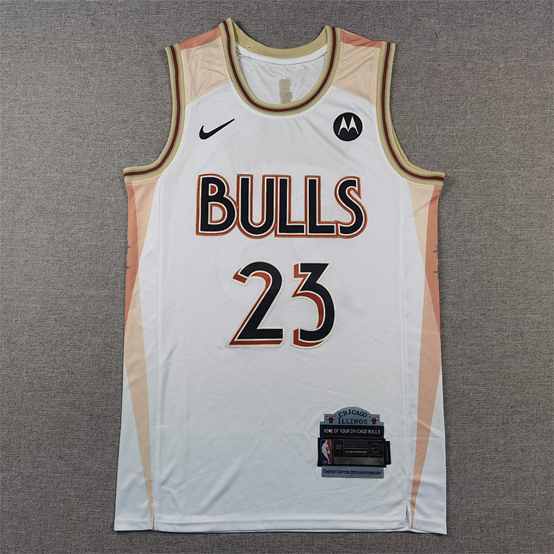 Bulls City Edition Embroidery Jersey S-2XL