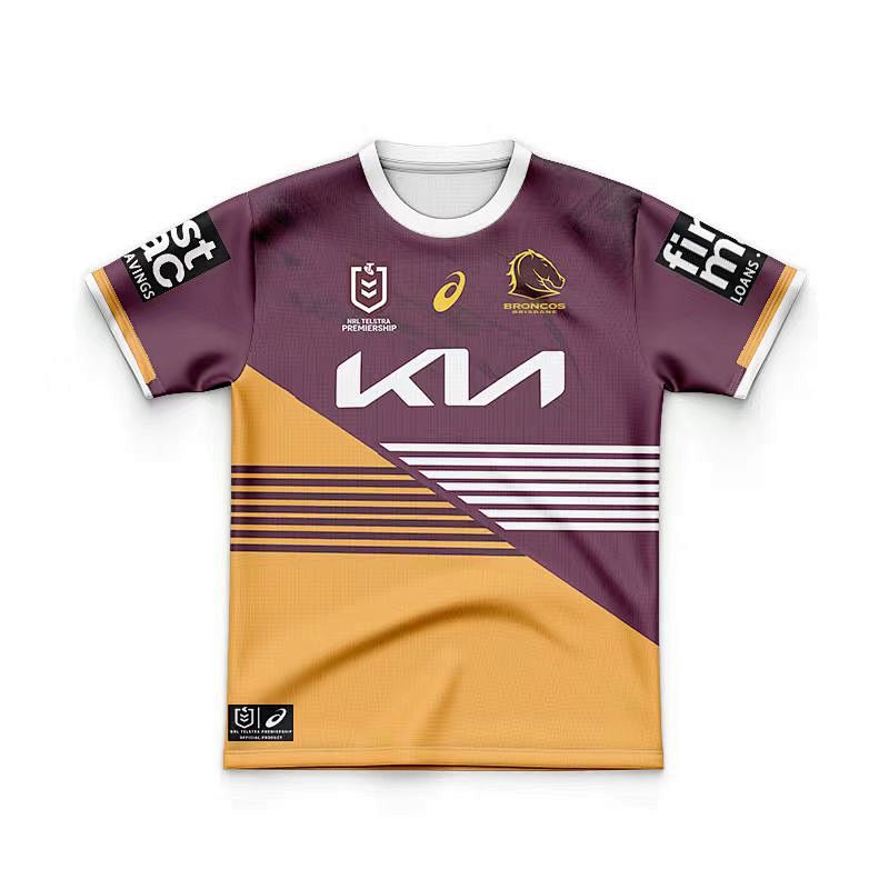 Brisbane Broncos Kids Rugby Jersey 16 -26