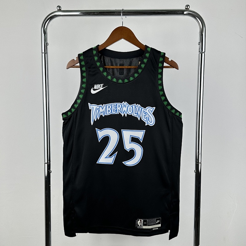 Timberwolves Retro Jersey S-2XL