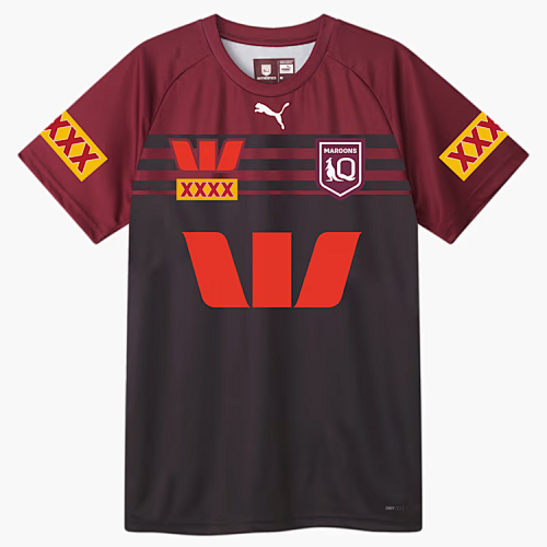 Qld Maroons Training Rugby Jersey S-5XL