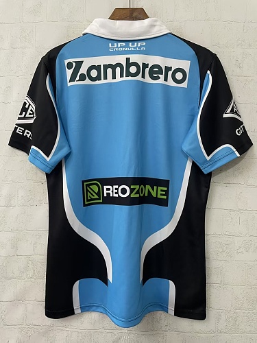 Cronulla-Sutherland Sharks Rugby Jerseys S-5XL S-5XL