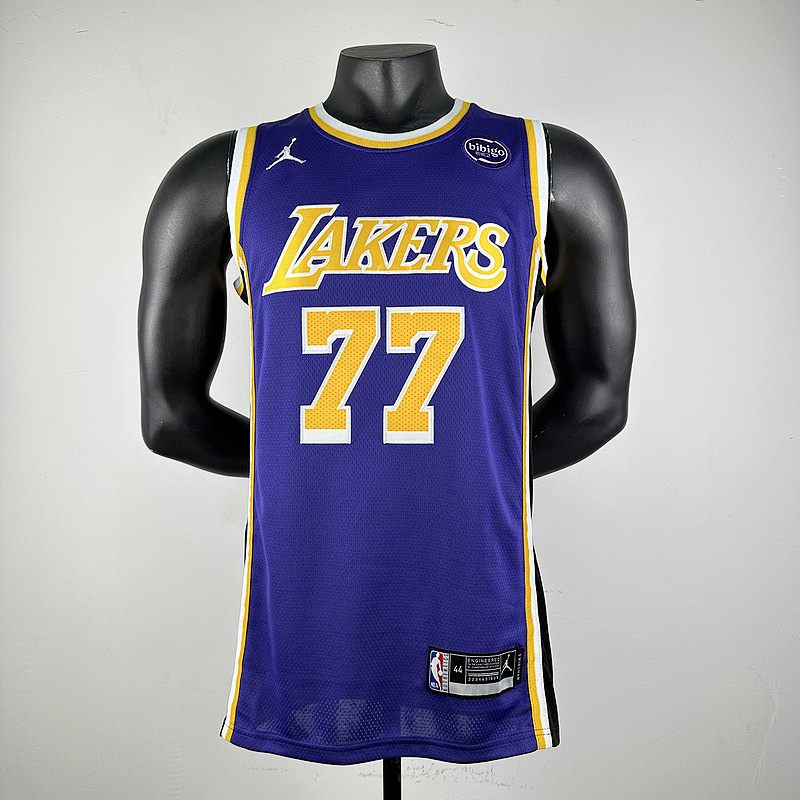 Lakers Embroidery Jersey S-2XL