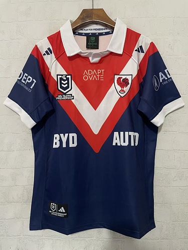 Sydney Roosters Rugby Jersey S-5XL S-5XL