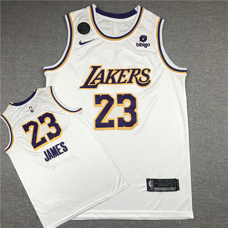 Lakers Embroidery Jersey S-2XL
