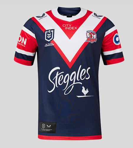 Sydney Roosters Home Rugby Jersey S-5XL