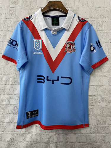 Sydney Roosters Rugby Jersey S-5XL S-5XL