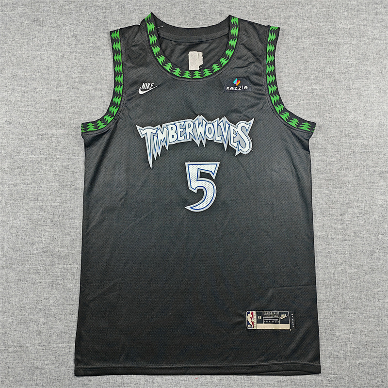 Timberwolves Embroidery Jersey S-2XL