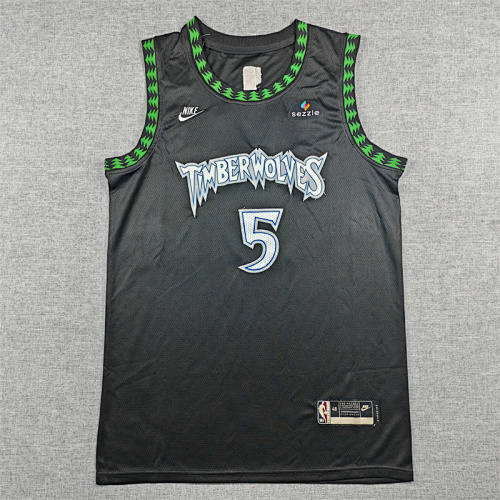 Timberwolves Embroidery Jersey S-2XL