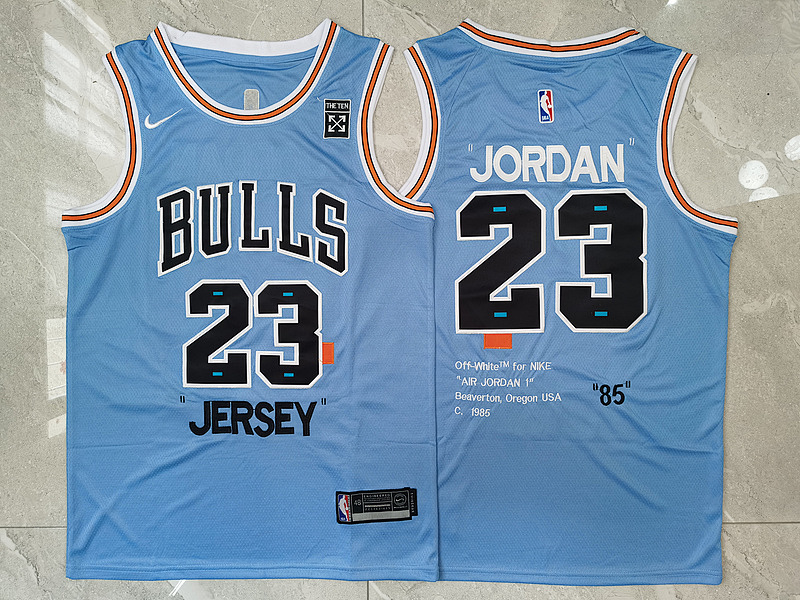 Bulls Retro Embroidery Jersey S-2XL
