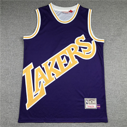 Lakers Embroidery Jersey S-2XL