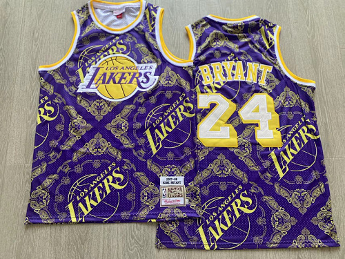 07-08 Lakers Retro Jersey S-2XL