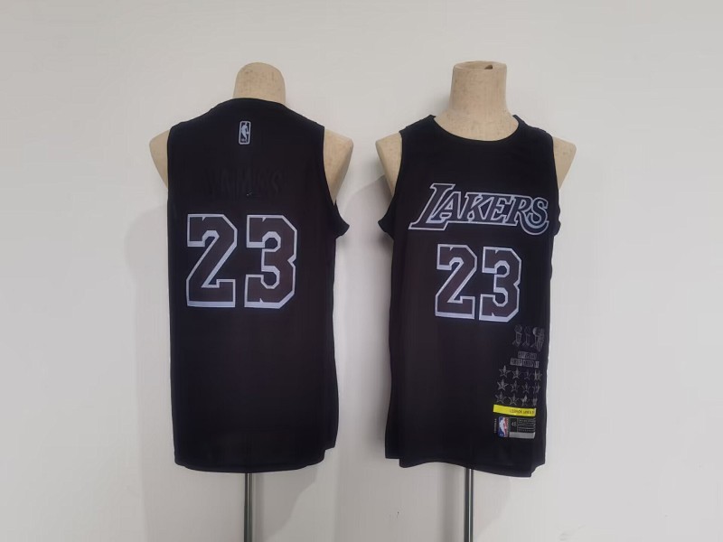 Lakers Embroidery Jersey S-2XL
