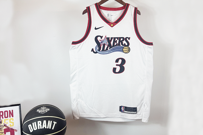 26 76ers Retro Jersey S-2XL 76