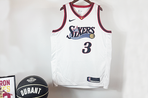 26 76ers Retro Jersey S-2XL 76