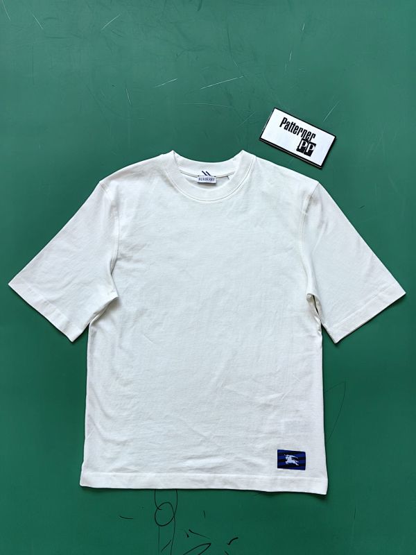 Burberry Logo White Short Sleeved