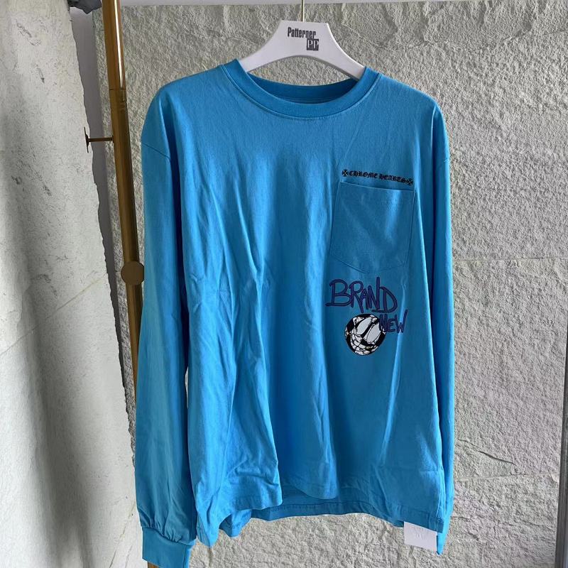 Chrome Hearts CH Hong Kong Limited Edition Miami Blue Long Sleeved