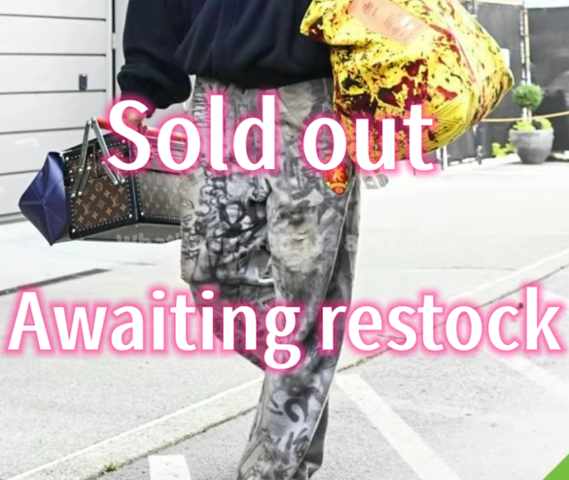 Balenciaga Blcg Graffiti Crest Cotton Track Pants 100 Cotton Materials From Portugal