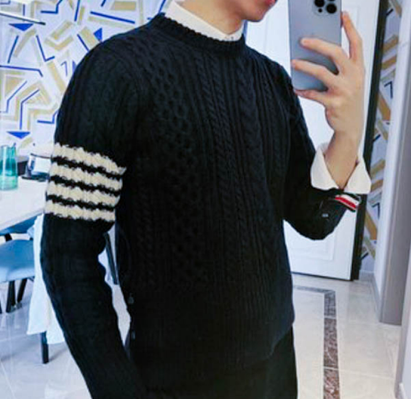 TB Sweater In Merino Wool