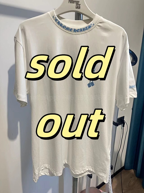 Chrome Hearts CH White Plug Short Sleeved