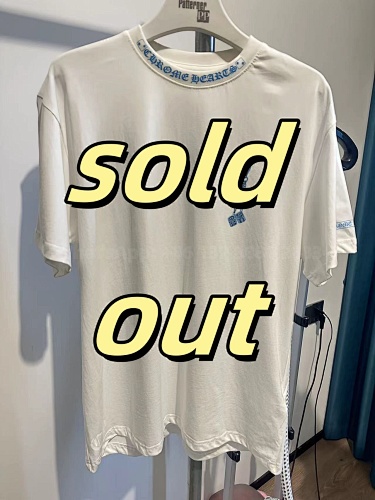 Chrome Hearts CH White Plug Short Sleeved