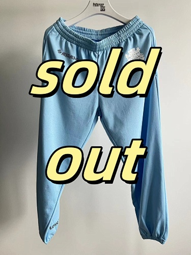 Chrom Heart Blue Sports Pants