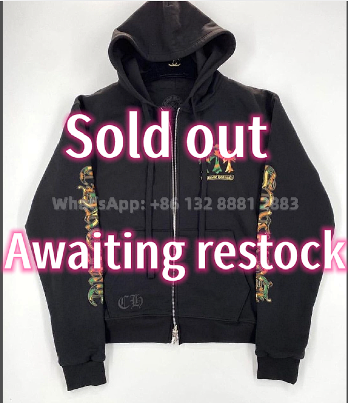 Chrom Heart Horseshoe Zip Up Hoodie Camo