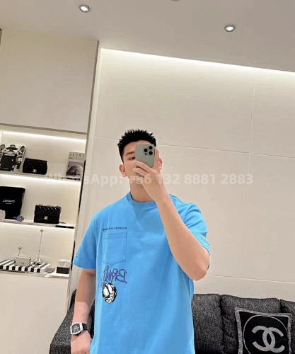 Chrome Hearts CH Hong Kong Limited Edition Miami Blue Short Sleeved