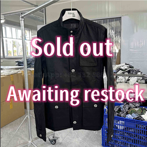 Chrome Hearts CH Black Jacket