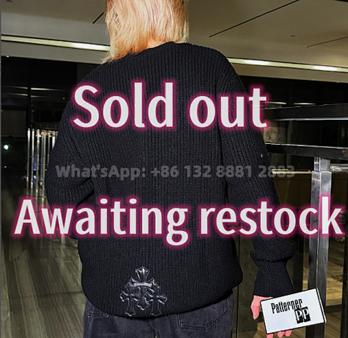 Chrome Hearts CH Black Sweater