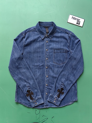 Chrom Horseshoe Blue Denim Shirt Jacket