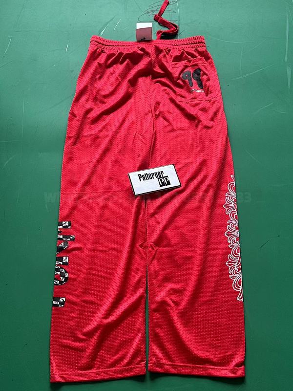 Chrome Hearts CH Red Sports Pants