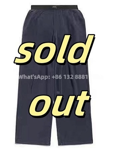 Balenciaga Black Casual Pants
