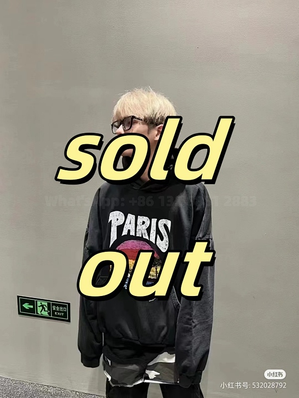 Balenciaga Blcg Sunset Hoodie
