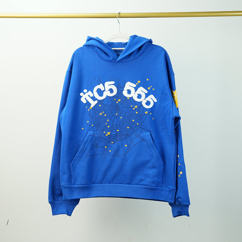 SP5DER TC5 Hoodie Blue