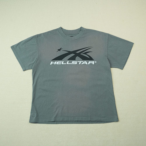 Hellstar Sport Logo T-shirt Grey