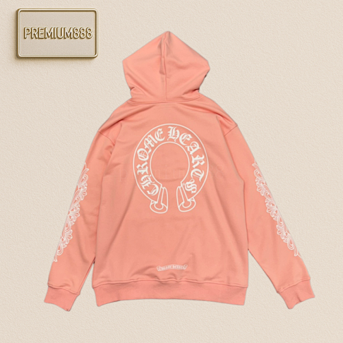 Limited Edition Pink 42-piece Pure Cotton Pullover Hooded Sweatshirt Is Available In Limit