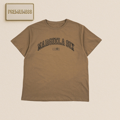 Maison Margiela Margi Ela No. 6 Short-sleeved Coffee Color