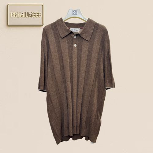 BC Old Man Chen Breathable Knitted Polo Shirt Short Sleeve
